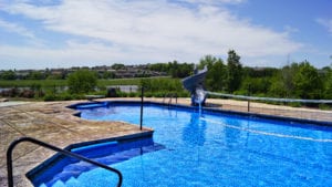 Outdoor Living In a Pool Continental Built