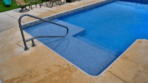 Swimming Pool Sunshelf